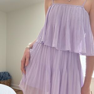 Lavender Mini Dress